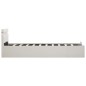vidaXL Bett mit Bettkasten Hydraulisch LED Weiß Kunstleder 90x200cm vidaXL Bett mit Bettkasten Hydraulisch LED Weiß Kunstleder 90x200cm
