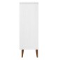 vidaXL Schuhschrank MOLDE Weiß 59,5x35x103 cm Massivholz Kiefer vidaXL Schuhschrank MOLDE Weiß 59,5x35x103 cm Massivholz Kiefer