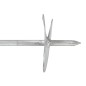 vidaXL Erdanker 10 Stk. 10×60 cm Verzinktes Metall vidaXL Erdanker 10 Stk. 10×60 cm Verzinktes Metall