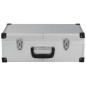 vidaXL Werkzeugkoffer 46 x 33 x 16 cm Silber Aluminium vidaXL Werkzeugkoffer 46 x 33 x 16 cm Silber Aluminium