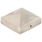 vidaXL Pfostenkappen 6 Stk. Pyramide Edelstahl 81 x 81 mm vidaXL Pfostenkappen 6 Stk. Pyramide Edelstahl 81 x 81 mm