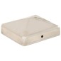 vidaXL Pfostenkappen 6 Stk. Pyramide Edelstahl 81 x 81 mm vidaXL Pfostenkappen 6 Stk. Pyramide Edelstahl 81 x 81 mm
