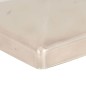 vidaXL Pfostenkappen 6 Stk. Pyramide Edelstahl 81 x 81 mm vidaXL Pfostenkappen 6 Stk. Pyramide Edelstahl 81 x 81 mm