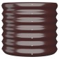 vidaXL Pflanzkübel Pulverbeschichteter Stahl 40x40x36 cm Braun vidaXL Pflanzkübel Pulverbeschichteter Stahl 40x40x36 cm Braun
