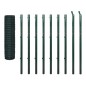 vidaXL Eurozaun Stahl 10 x 1,7 m Grün vidaXL Eurozaun Stahl 10 x 1,7 m Grün