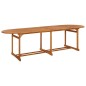 vidaXL Garten-Esstisch 280x90x75 cm Massivholz Akazie vidaXL Garten-Esstisch 280x90x75 cm Massivholz Akazie