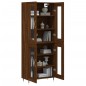 Highboard Braun Eichen-Optik 69,5x34x180 cm Holzwerkstoff Highboard Braun Eichen-Optik 69,5x34x180 cm Holzwerkstoff
