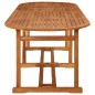 vidaXL Garten-Esstisch 280x90x75 cm Massivholz Akazie vidaXL Garten-Esstisch 280x90x75 cm Massivholz Akazie
