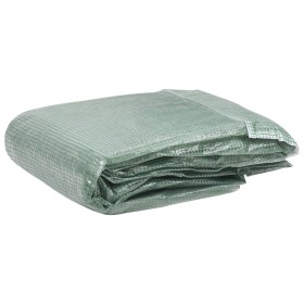 vidaXL Ersatzabdeckung für Gewächshaus (9 m²) 200x450x200 cm Grün