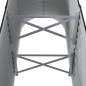 vidaXL Hochbeet Pulverbeschichteter Stahl 114x40x68 cm Anthrazit vidaXL Hochbeet Pulverbeschichteter Stahl 114x40x68 cm Anthrazit