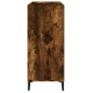 vidaXL Plattenschrank Räuchereiche 84,5x38x89 cm Holzwerkstoff vidaXL Plattenschrank Räuchereiche 84,5x38x89 cm Holzwerkstoff
