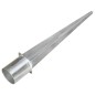vidaXL Erdspieße 2 Stk. Silbern 12×91 cm Verzinkter Stahl vidaXL Erdspieße 2 Stk. Silbern 12×91 cm Verzinkter Stahl