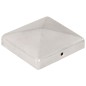 vidaXL Pfostenkappen 6 Stk. Pyramide Verzinktes Metall 101 x 101 mm vidaXL Pfostenkappen 6 Stk. Pyramide Verzinktes Metall 101 x 101 mm