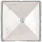 vidaXL Pfostenkappen 6 Stk. Pyramide Verzinktes Metall 101 x 101 mm vidaXL Pfostenkappen 6 Stk. Pyramide Verzinktes Metall 101 x 101 mm