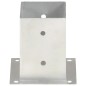 vidaXL Pfostenanker 4 Stk. Verzinktes Metall 101 mm vidaXL Pfostenanker 4 Stk. Verzinktes Metall 101 mm