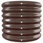 vidaXL Hochbeet Pulverbeschichteter Stahl 332x40x36 cm Braun vidaXL Hochbeet Pulverbeschichteter Stahl 332x40x36 cm Braun