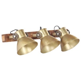 vidaXL Wandlampe Industriestil Messing 65x25 cm E27