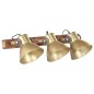 vidaXL Wandlampe Industriestil Messing 65x25 cm E27 vidaXL Wandlampe Industriestil Messing 65x25 cm E27