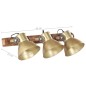 vidaXL Wandlampe Industriestil Messing 65x25 cm E27 vidaXL Wandlampe Industriestil Messing 65x25 cm E27