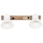 vidaXL Wandlampe Industriestil Weiß 45x25 cm E27 vidaXL Wandlampe Industriestil Weiß 45x25 cm E27