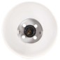 vidaXL Wandlampe Industriestil Weiß 45x25 cm E27 vidaXL Wandlampe Industriestil Weiß 45x25 cm E27