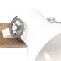vidaXL Wandlampe Industriestil Weiß 45x25 cm E27 vidaXL Wandlampe Industriestil Weiß 45x25 cm E27