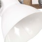 vidaXL Wandlampe Industriestil Weiß 45x25 cm E27 vidaXL Wandlampe Industriestil Weiß 45x25 cm E27