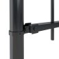 vidaXL Gartenzaun mit Speerspitzen Stahl 11,9 x 0,8 m Schwarz vidaXL Gartenzaun mit Speerspitzen Stahl 11,9 x 0,8 m Schwarz