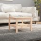 vidaXL Couchtisch 55x55x40 cm Massivholz Kiefer vidaXL Couchtisch 55x55x40 cm Massivholz Kiefer