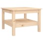 vidaXL Couchtisch 55x55x40 cm Massivholz Kiefer vidaXL Couchtisch 55x55x40 cm Massivholz Kiefer