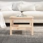 vidaXL Couchtisch 55x55x40 cm Massivholz Kiefer vidaXL Couchtisch 55x55x40 cm Massivholz Kiefer