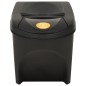 vidaXL Stapelbare Mülleimer 4 Stk. Anthrazit 100 L vidaXL Stapelbare Mülleimer 4 Stk. Anthrazit 100 L