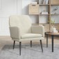 vidaXL Sessel Creme 62x79x79 cm Samt vidaXL Sessel Creme 62x79x79 cm Samt