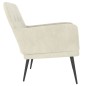 vidaXL Sessel Creme 62x79x79 cm Samt vidaXL Sessel Creme 62x79x79 cm Samt