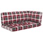vidaXL 4-tlg. Paletten-Lounge-Set Schwarz Imprägniertes Kiefernholz vidaXL 4-tlg. Paletten-Lounge-Set Schwarz Imprägniertes Kiefernholz