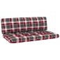 vidaXL 4-tlg. Paletten-Lounge-Set Schwarz Imprägniertes Kiefernholz vidaXL 4-tlg. Paletten-Lounge-Set Schwarz Imprägniertes Kiefernholz