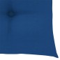 vidaXL Gartenstühle mit Blauen Kissen 8 Stk. Massivholz Teak vidaXL Gartenstühle mit Blauen Kissen 8 Stk. Massivholz Teak