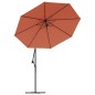 vidaXL Ersatzbezug für Ampelschirm Terracotta-Rot 350 cm vidaXL Ersatzbezug für Ampelschirm Terracotta-Rot 350 cm