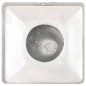 vidaXL Pfostenkappen 6 Stk. Kugelform Verzinktes Metall 91 x 91 mm vidaXL Pfostenkappen 6 Stk. Kugelform Verzinktes Metall 91 x 91 mm