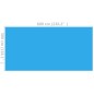 vidaXL Poolabdeckung Blau 600×300 cm PE vidaXL Poolabdeckung Blau 600×300 cm PE