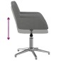 vidaXL Esszimmerstühle 2 Stk. Drehbar Hellgrau Stoff vidaXL Esszimmerstühle 2 Stk. Drehbar Hellgrau Stoff