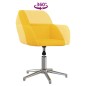 vidaXL Esszimmerstühle 2 Stk. Drehbar Senfgelb Stoff vidaXL Esszimmerstühle 2 Stk. Drehbar Senfgelb Stoff