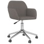 vidaXL Esszimmerstühle 2 Stk. Drehbar Dunkelgrau Stoff vidaXL Esszimmerstühle 2 Stk. Drehbar Dunkelgrau Stoff