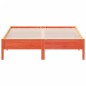 vidaXL Massivholzbett ohne Matratze Wachsbraun 150x200 cm Kiefernholz vidaXL Massivholzbett ohne Matratze Wachsbraun 150x200 cm Kiefernholz
