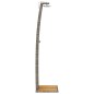 vidaXL Gartendusche Grau 55x60x224 cm Poly Rattan und Akazienholz vidaXL Gartendusche Grau 55x60x224 cm Poly Rattan und Akazienholz
