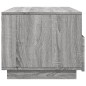 vidaXL Couchtisch mit LED-Leuchten Grau-Sonoma 90x49x40 cm vidaXL Couchtisch mit LED-Leuchten Grau-Sonoma 90x49x40 cm