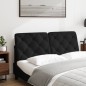 vidaXL Kopfteil-Kissen Schwarz 140 cm Samt vidaXL Kopfteil-Kissen Schwarz 140 cm Samt