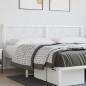vidaXL Kopfteil Metall Weiß 193 cm vidaXL Kopfteil Metall Weiß 193 cm