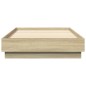 vidaXL Bettgestell Sonoma-Eiche 75x190 cm Holzwerkstoff vidaXL Bettgestell Sonoma-Eiche 75x190 cm Holzwerkstoff