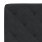 vidaXL Bettgestell mit LED-Leuchten Schwarz 90x190 cm Samt vidaXL Bettgestell mit LED-Leuchten Schwarz 90x190 cm Samt